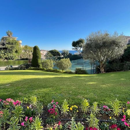 C012-Appartement Confortable Avec Piscine, Tennis Et Grand Parc Cannes Luaran gambar
