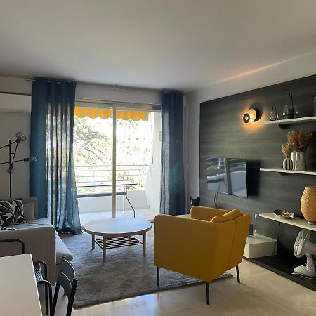 C012-Appartement Confortable Avec Piscine, Tennis Et Grand Parc Cannes Luaran gambar