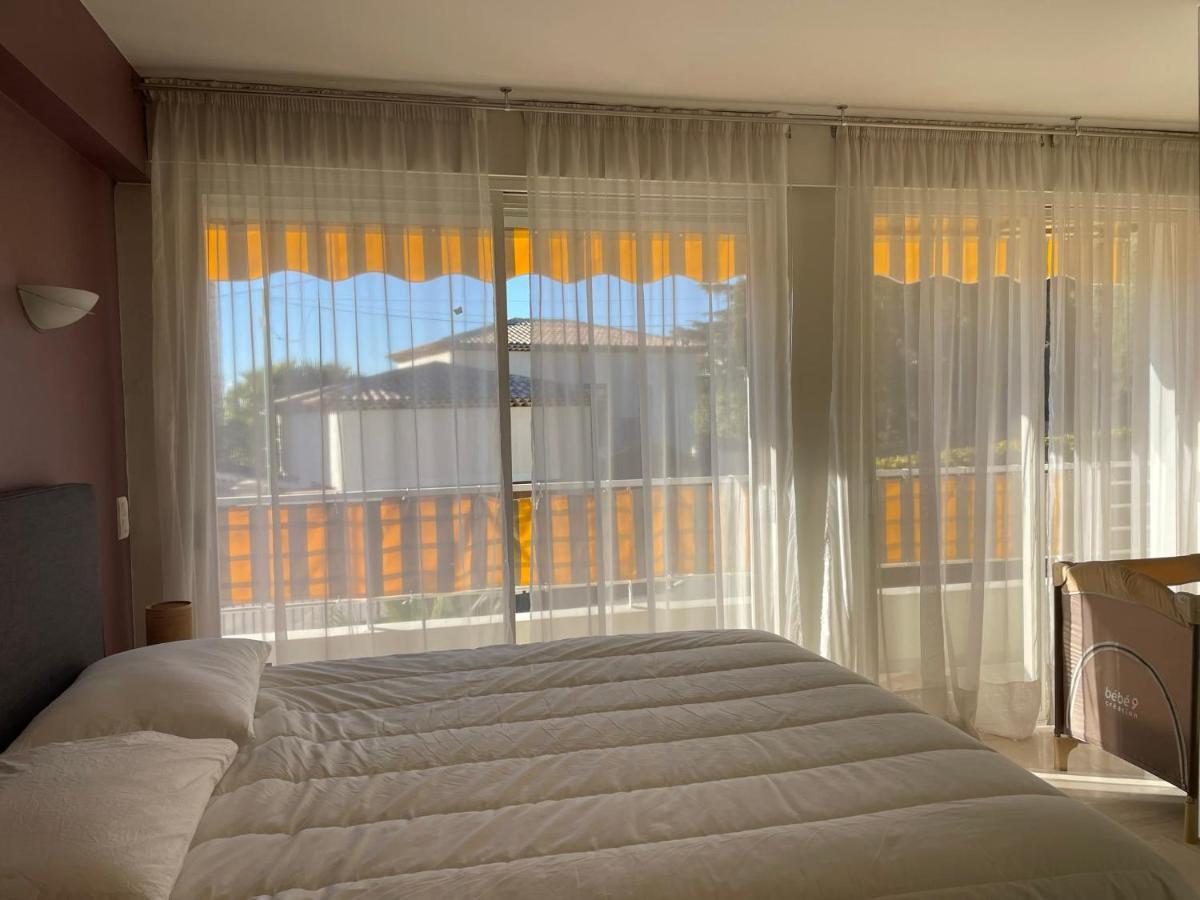 C012-Appartement Confortable Avec Piscine, Tennis Et Grand Parc Cannes Luaran gambar